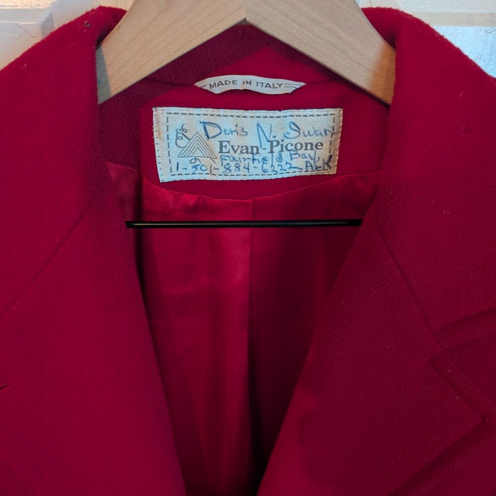 Italian wool peacoat
